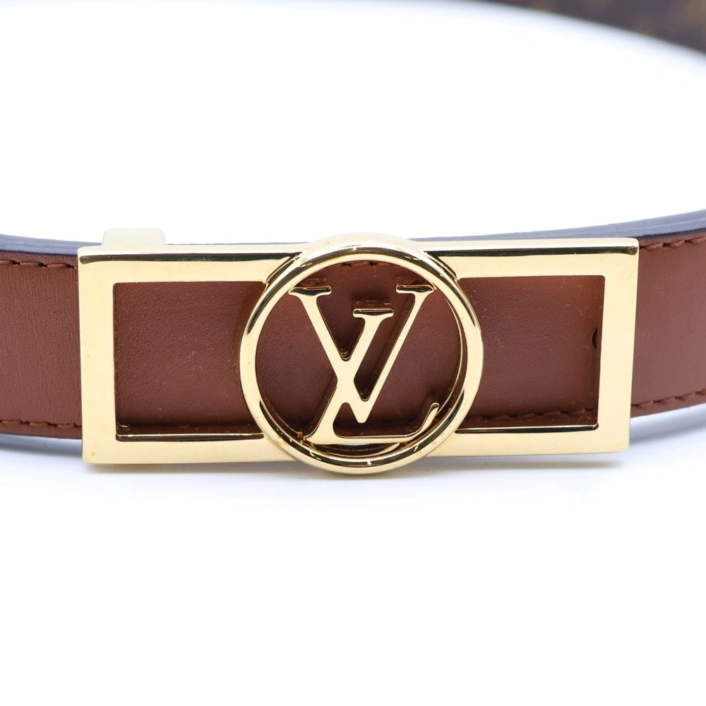 LOUIS VUITTON(ルイヴィトン) モノグラム ドーフィーヌ リバーシブル ベルトブラウン レザー M0196