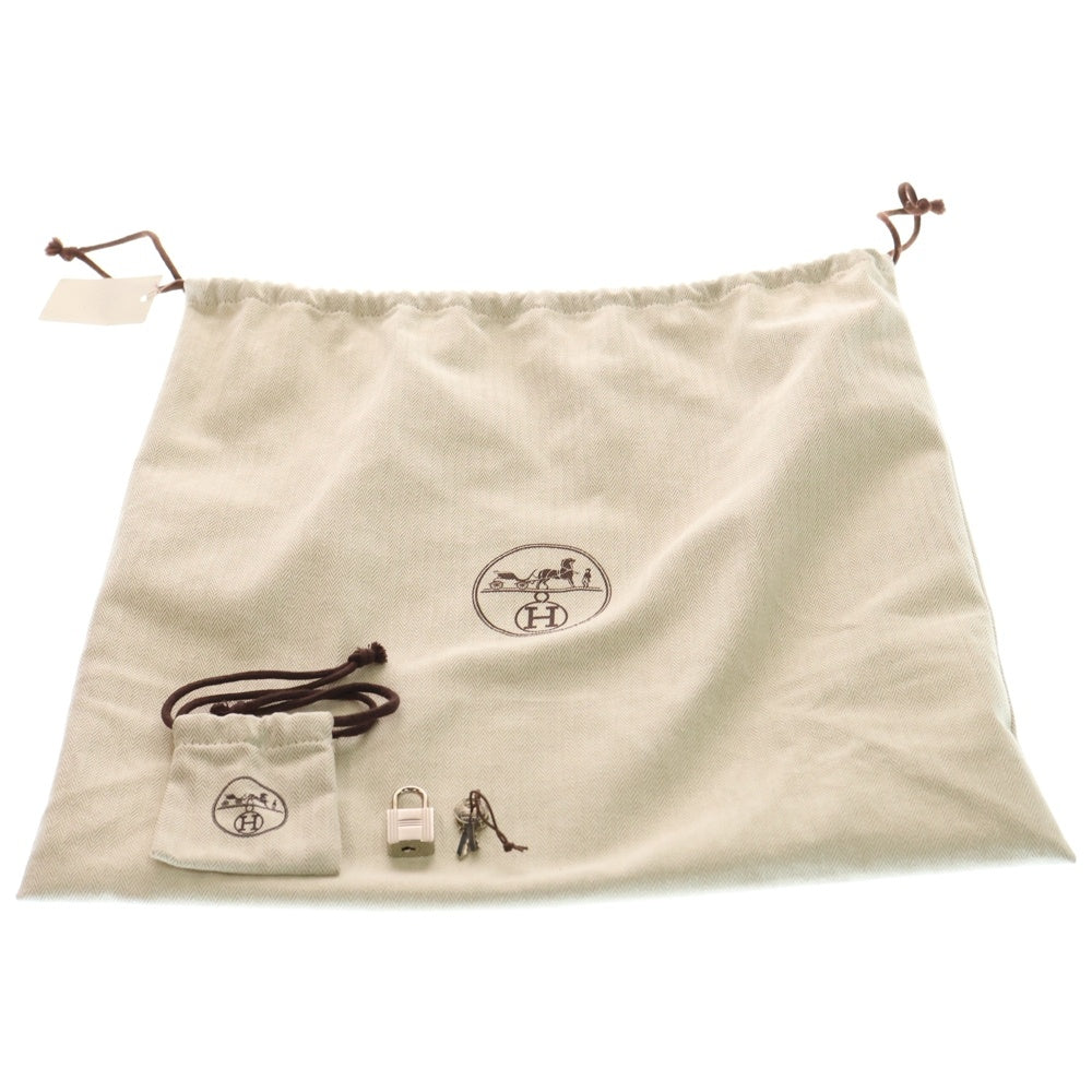 HERMES(エルメス) ピコタンロックMM ローズテキサス トリヨン シルバー金具 ハンドバッグ Y刻印 レディース