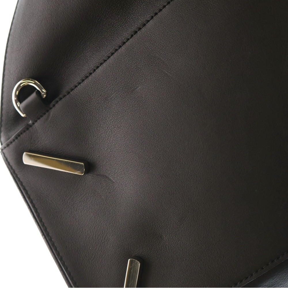 LOEWE(ロエベ) パズルバッグ ラージ ブラック カーフスキン 2WAY ハンドバッグ ショルダーバッグ