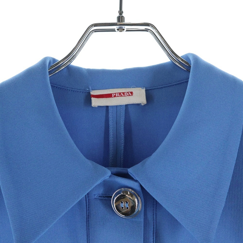 PRADA(プラダ) ボタンワンピース ライトブルー 133089 レディース