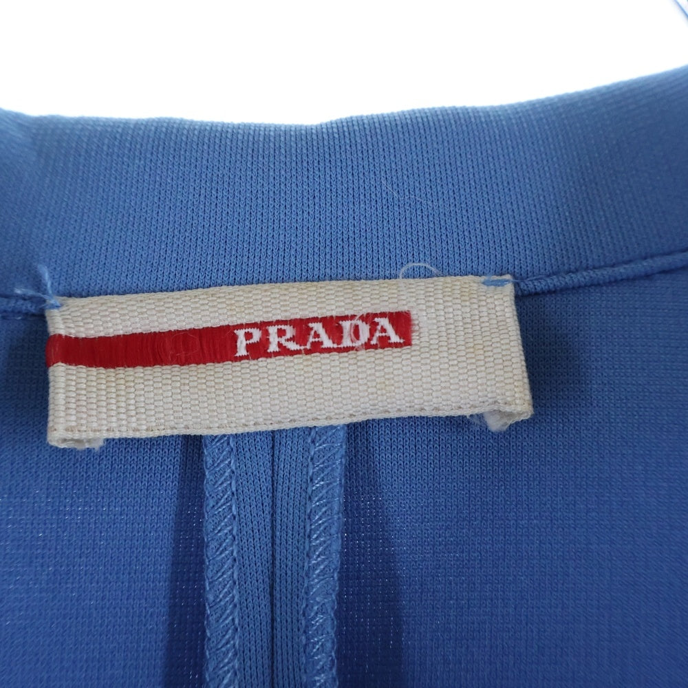 PRADA(プラダ) ボタンワンピース ライトブルー 133089 レディース