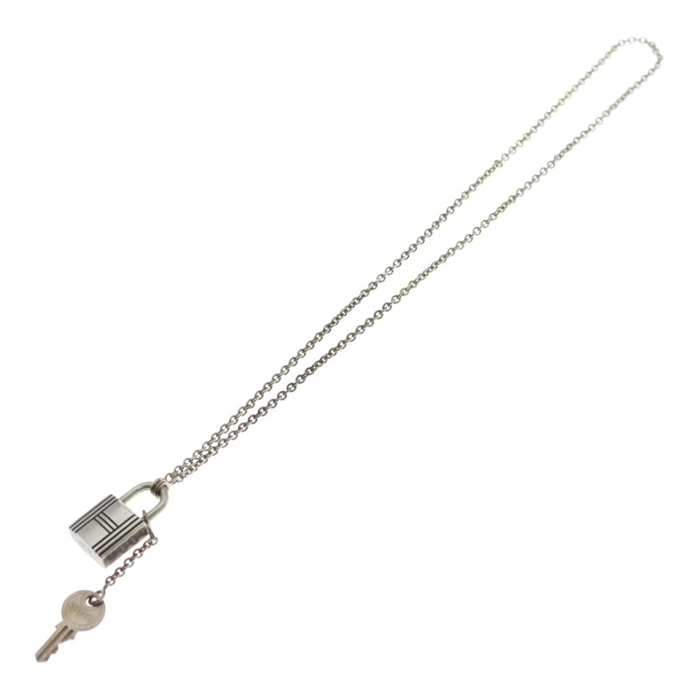 HERMES(エルメス) カデナモチーフ ネックレス ペンダント チェーン シルバー Ag925 レディース