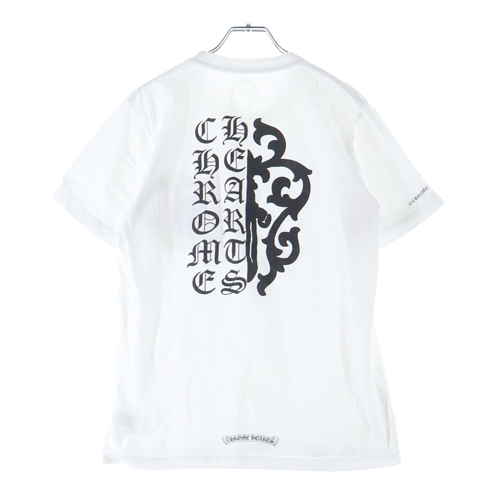 CHROME HEARTS(クロムハーツ) ヴァインダガー プリント ショートスリーブカットソー 半袖Tシャツ ホワイト