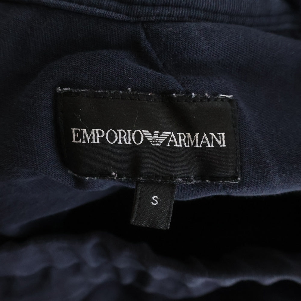 EMPORIO ARMANI(エンポリオアルマーニ) コットン ストレッチ カーゴパンツ ネイビー