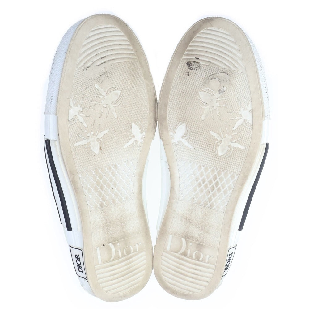 DIOR(ディオール) B23 オブリーク スリッポンスニーカー ホワイト