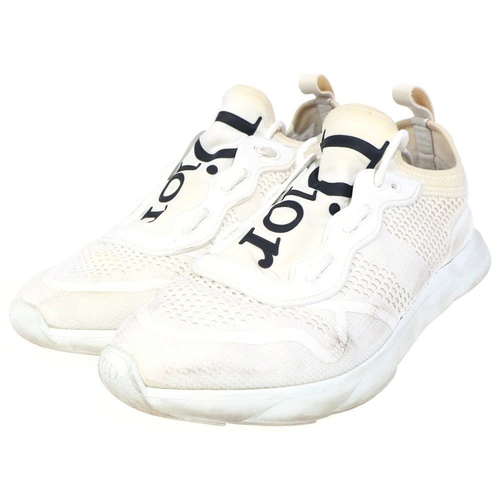 DIOR(ディオール) B21 フロントロゴ レースアップ ローカットスニーカー ホワイト