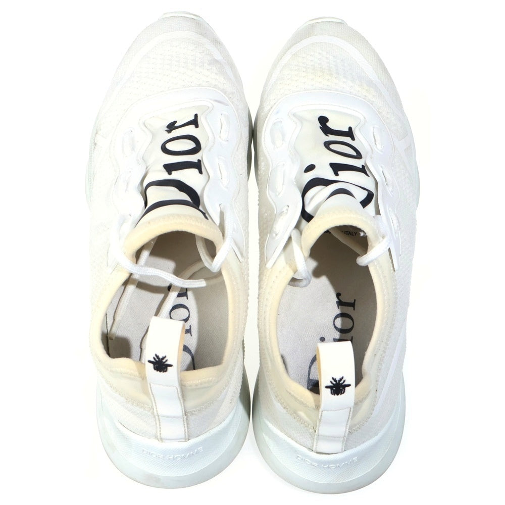 DIOR(ディオール) B21 フロントロゴ レースアップ ローカットスニーカー ホワイト