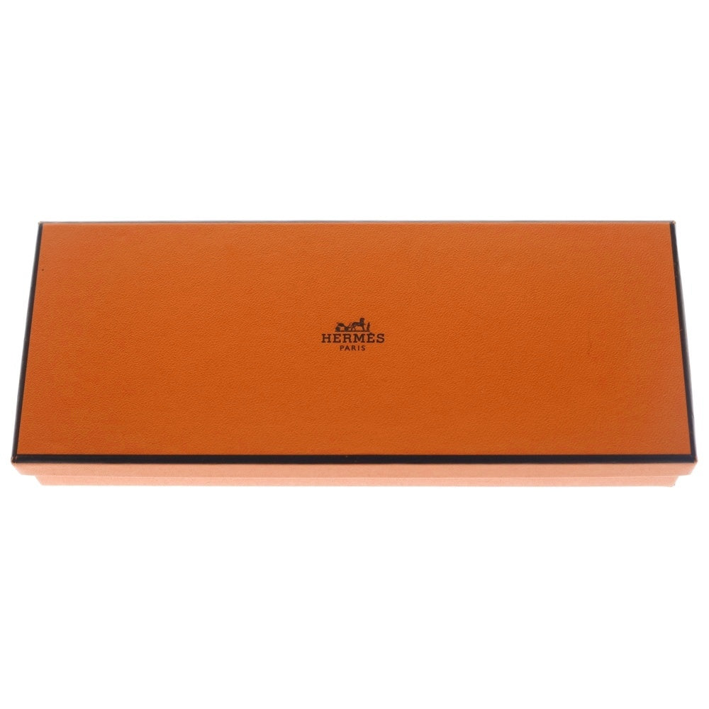 HERMES(エルメス) バディチャーム セサミ ブラウン×ホワイト レザー ボア U刻印 レディース