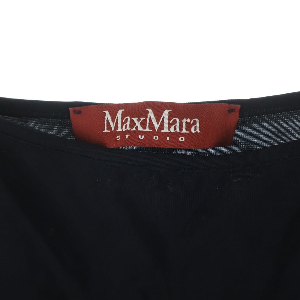 Max Mara(マックスマーラ) ノースリーブ キャミソール トップス ブラック レディース