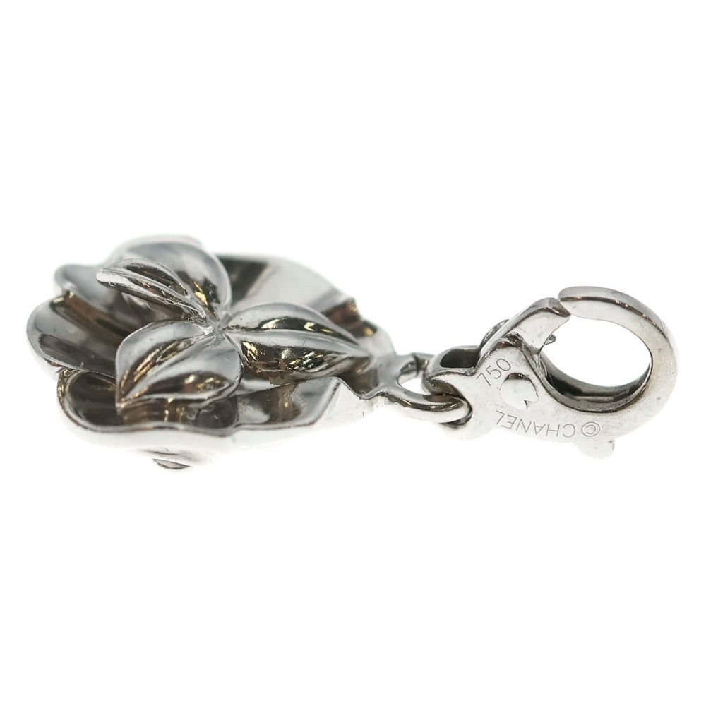 CHANEL(シャネル) カメリア ネックレストップ Au750 K18 WG ホワイトゴールド ペンダントトップ レディース