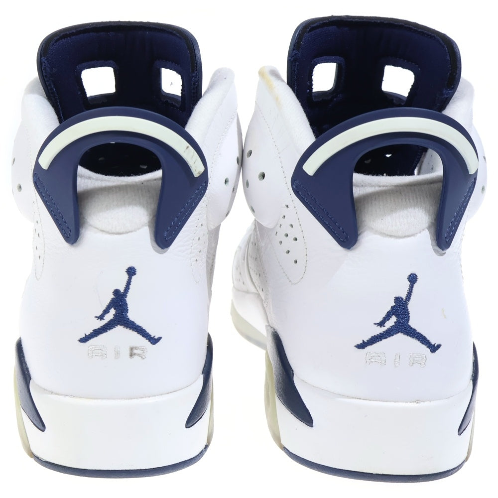 NIKE(ナイキ) AIR JORDAN 6 MIDNIGHT NAVY (2022) エアジョーダン6 ミッドナイトネイビー ハイカットスニーカー ホワイト/ネイビー CT8529-141