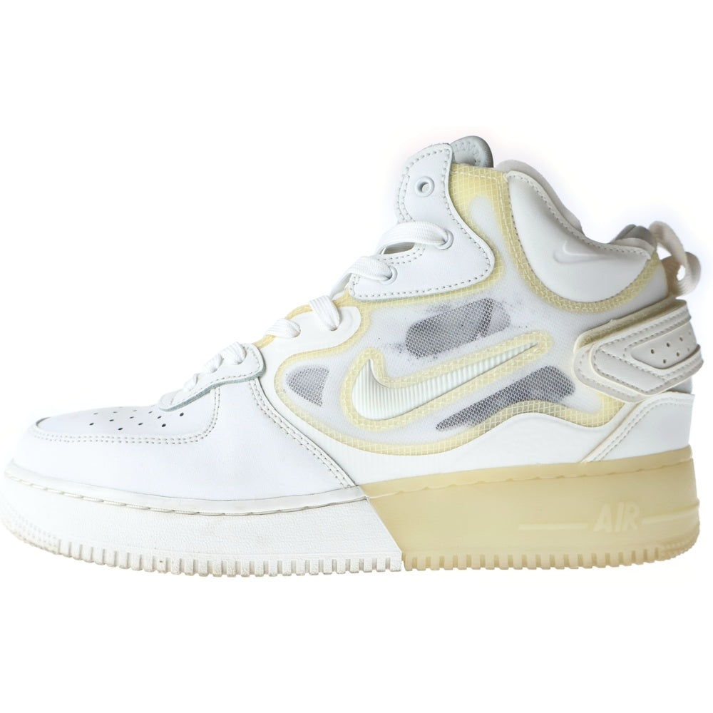 NIKE(ナイキ) AIR FORCE 1 MID REACT SUMMIT WHITE エアフォース 1 リアクト ミッドカットスニーカー ホワイト DQ1872-101
