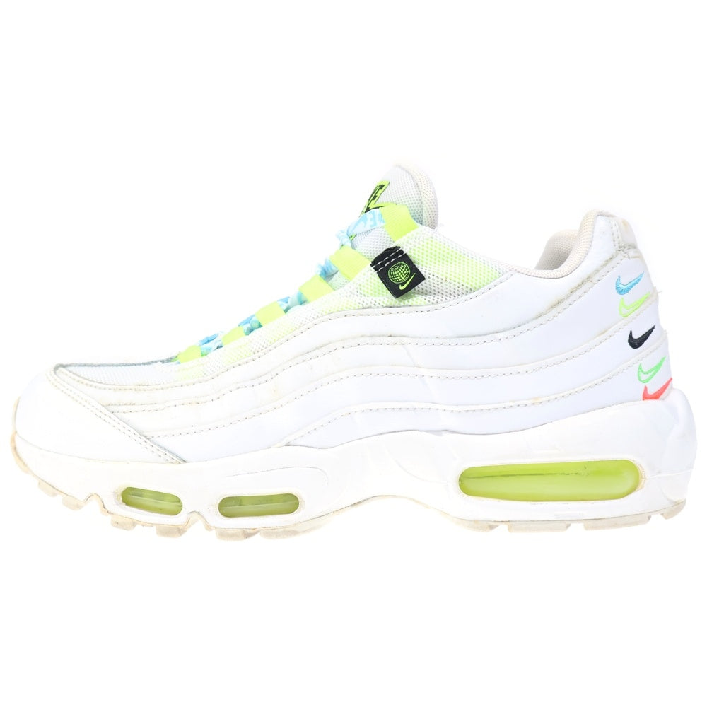 NIKE(ナイキ) WMNS AIR MAX 95 WORLDWIDE WHITE ウィメンズ エアマックス95 ワールドワイド ローカットスニーカー ホワイト CV9030-100 レディース