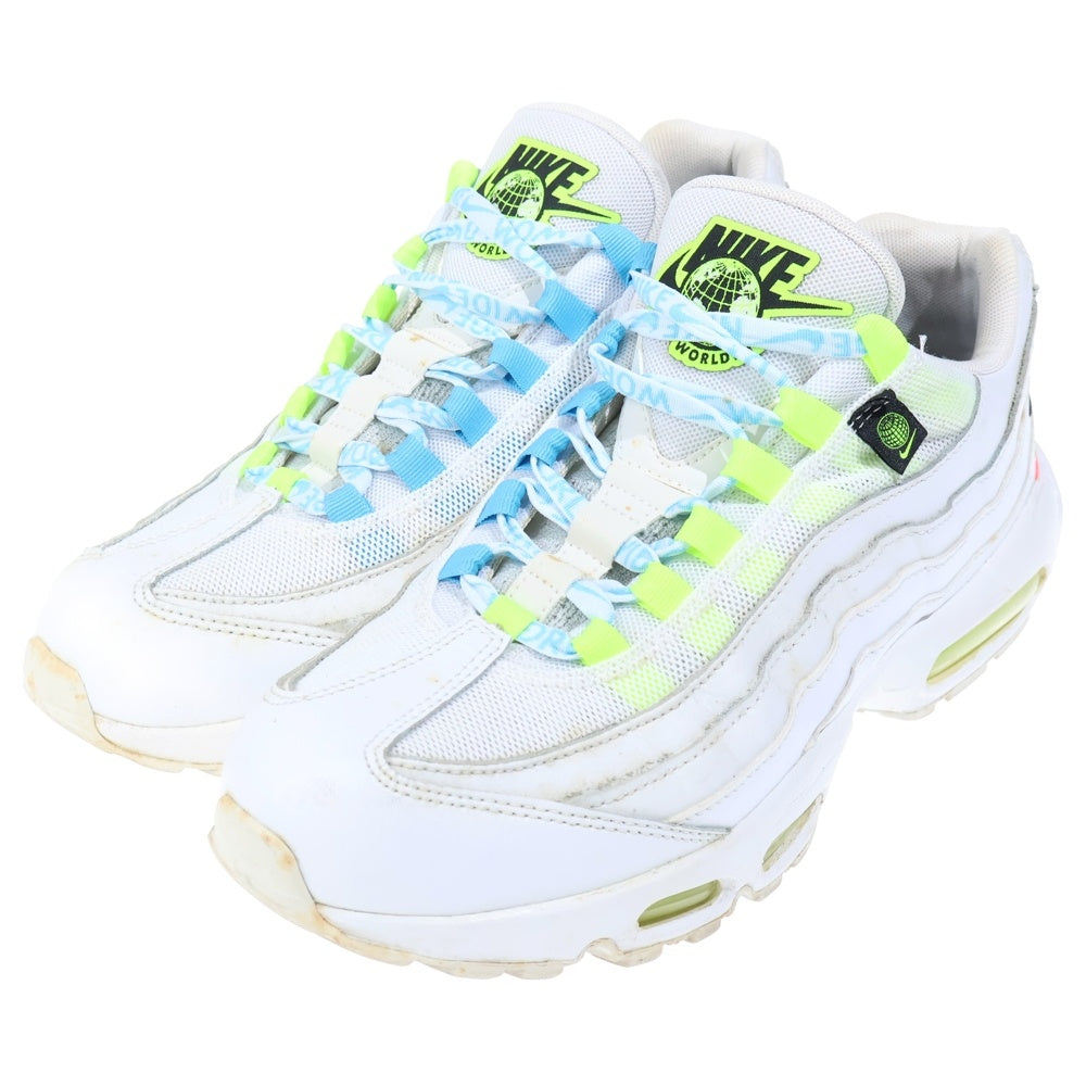 NIKE(ナイキ) WMNS AIR MAX 95 WORLDWIDE WHITE ウィメンズ エアマックス95 ワールドワイド ローカットスニーカー ホワイト CV9030-100 レディース
