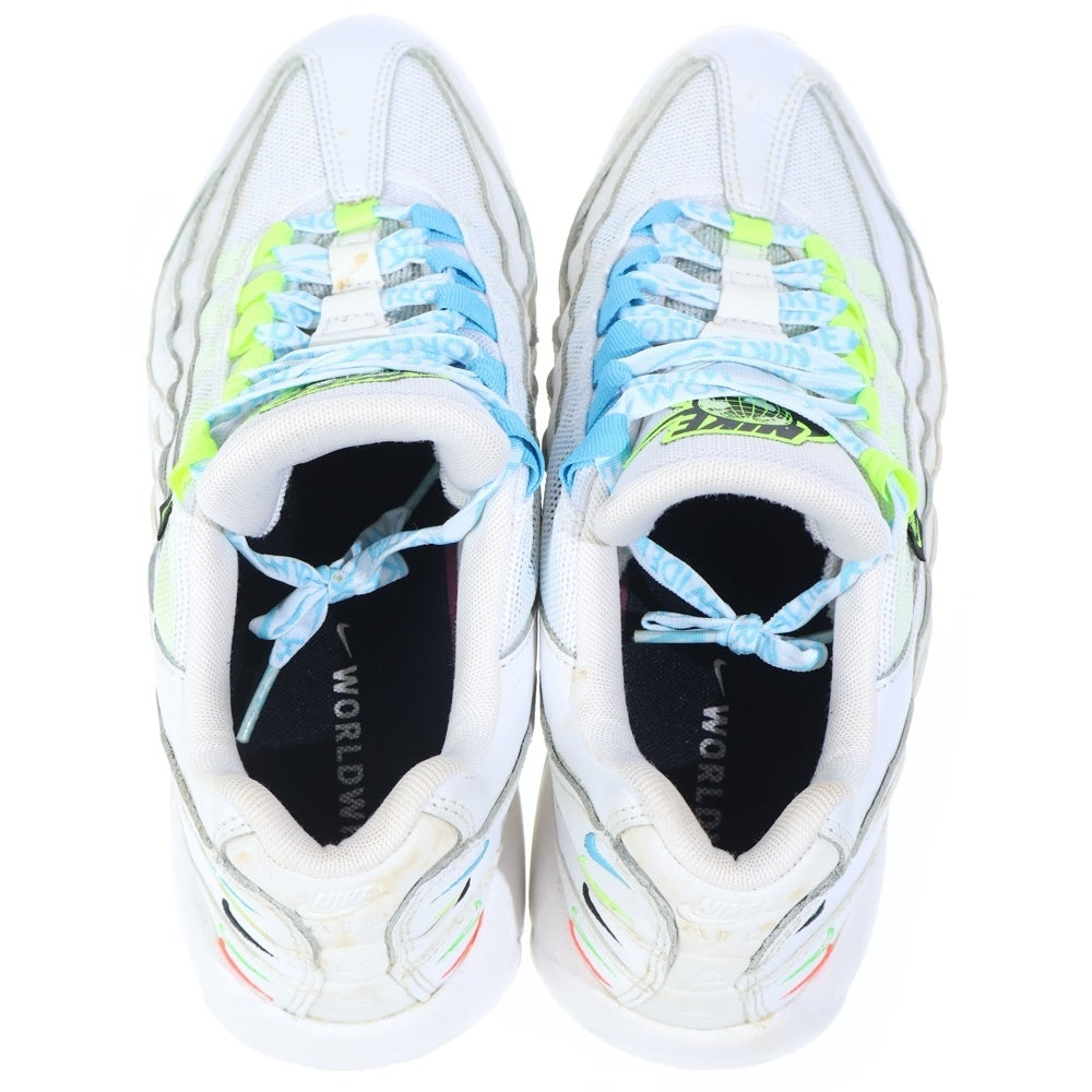 NIKE(ナイキ) WMNS AIR MAX 95 WORLDWIDE WHITE ウィメンズ エアマックス95 ワールドワイド ローカットスニーカー ホワイト CV9030-100 レディース