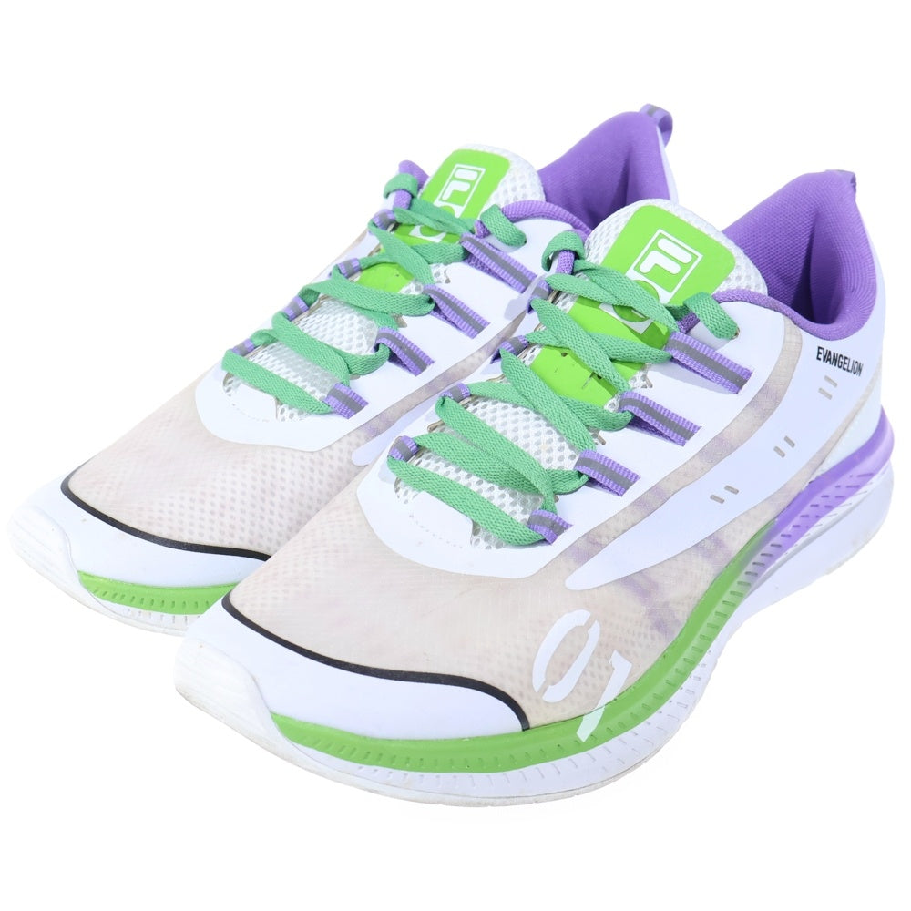FILA(フィラ) WAVELET ALPHA EVANGELION LIMITED WHITE ウェーブレット アルファ エヴァンゲリオン リミテッド 初号機モデル ローカットスニーカー UFW20012-148