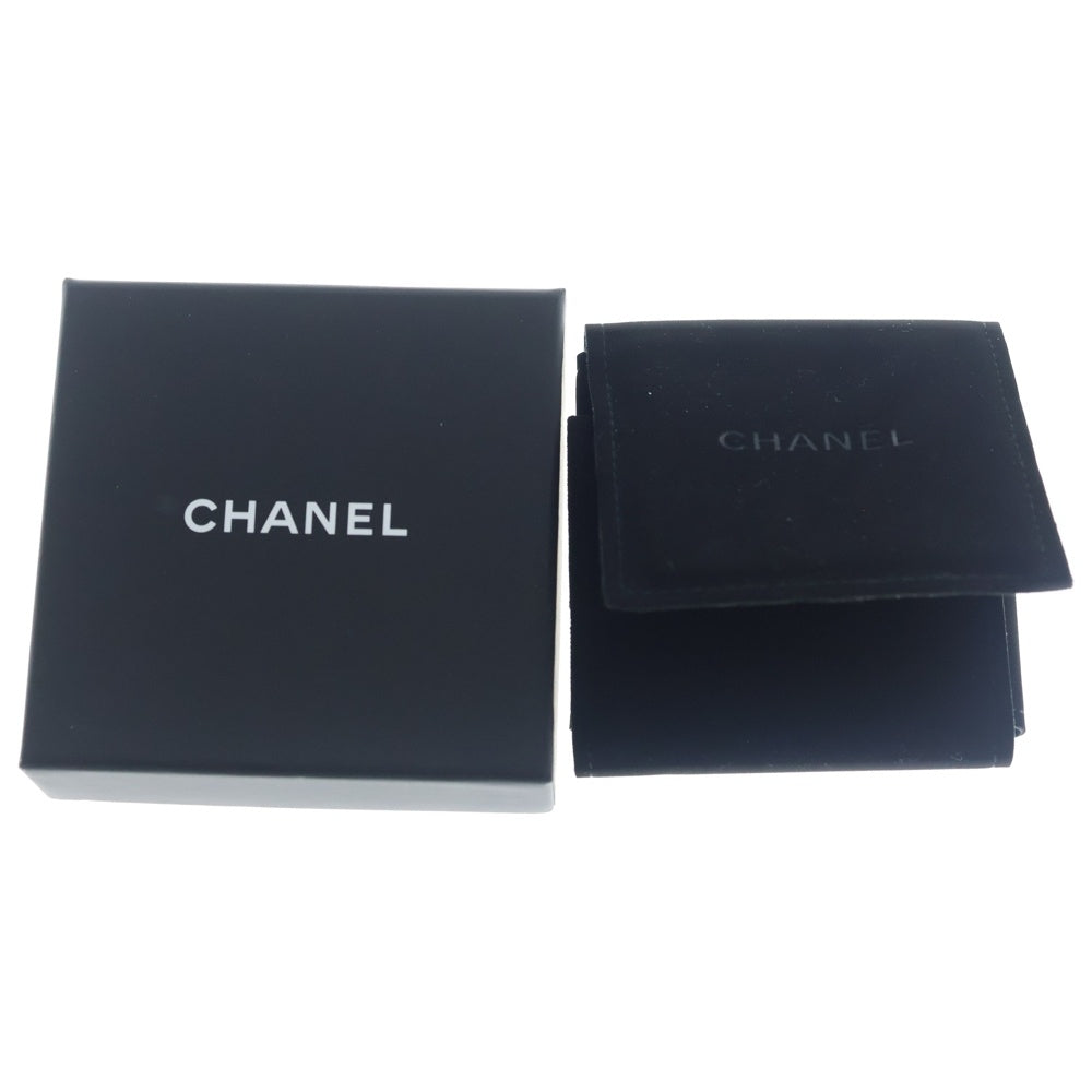 CHANEL(シャネル) ココマーク ロゴ ラインストーン ピンバッジ ピンブローチ シルバー