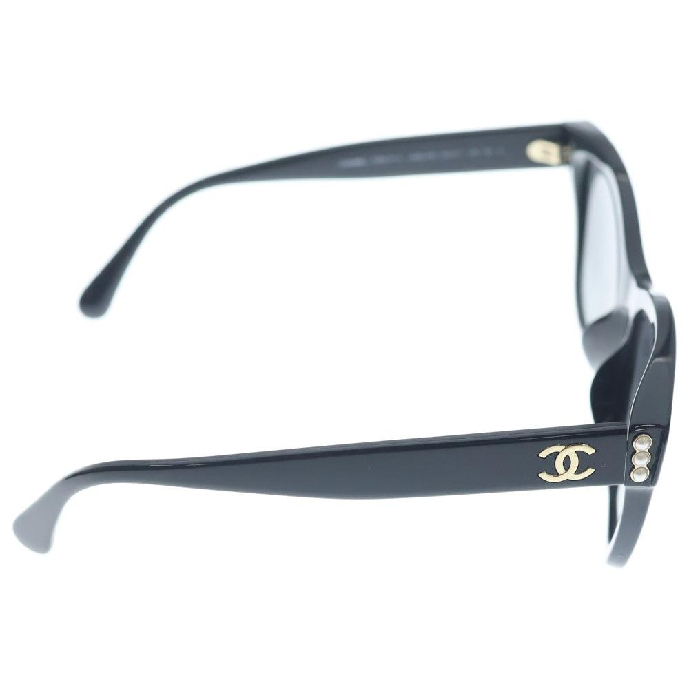 CHANEL(シャネル) ココマーク フェイクパール サングラス ブラック グラデーションレンズ 5482-H-A レディース