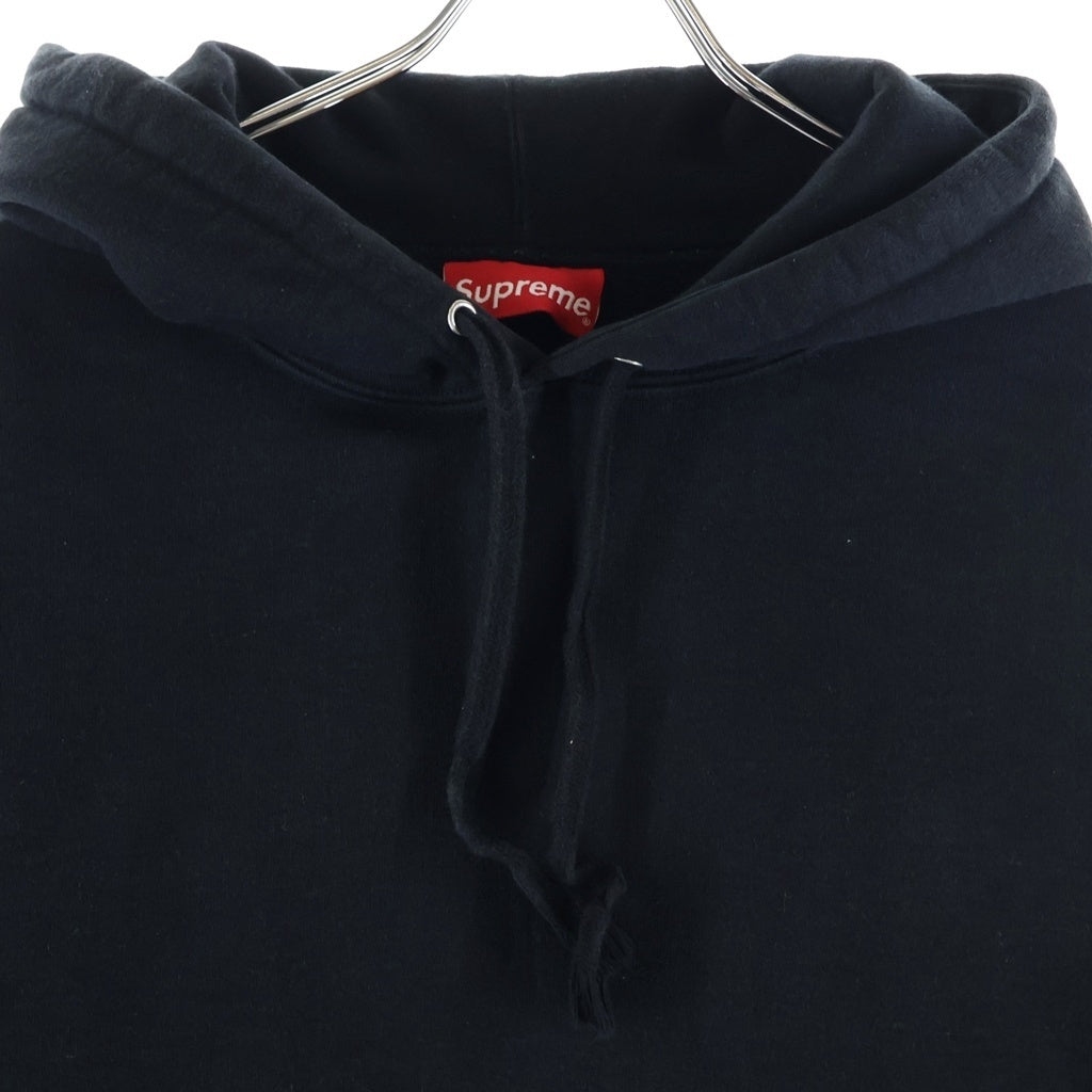 SUPREME(シュプリーム) ストライプリブフーディットパーカー ブラック サイズS