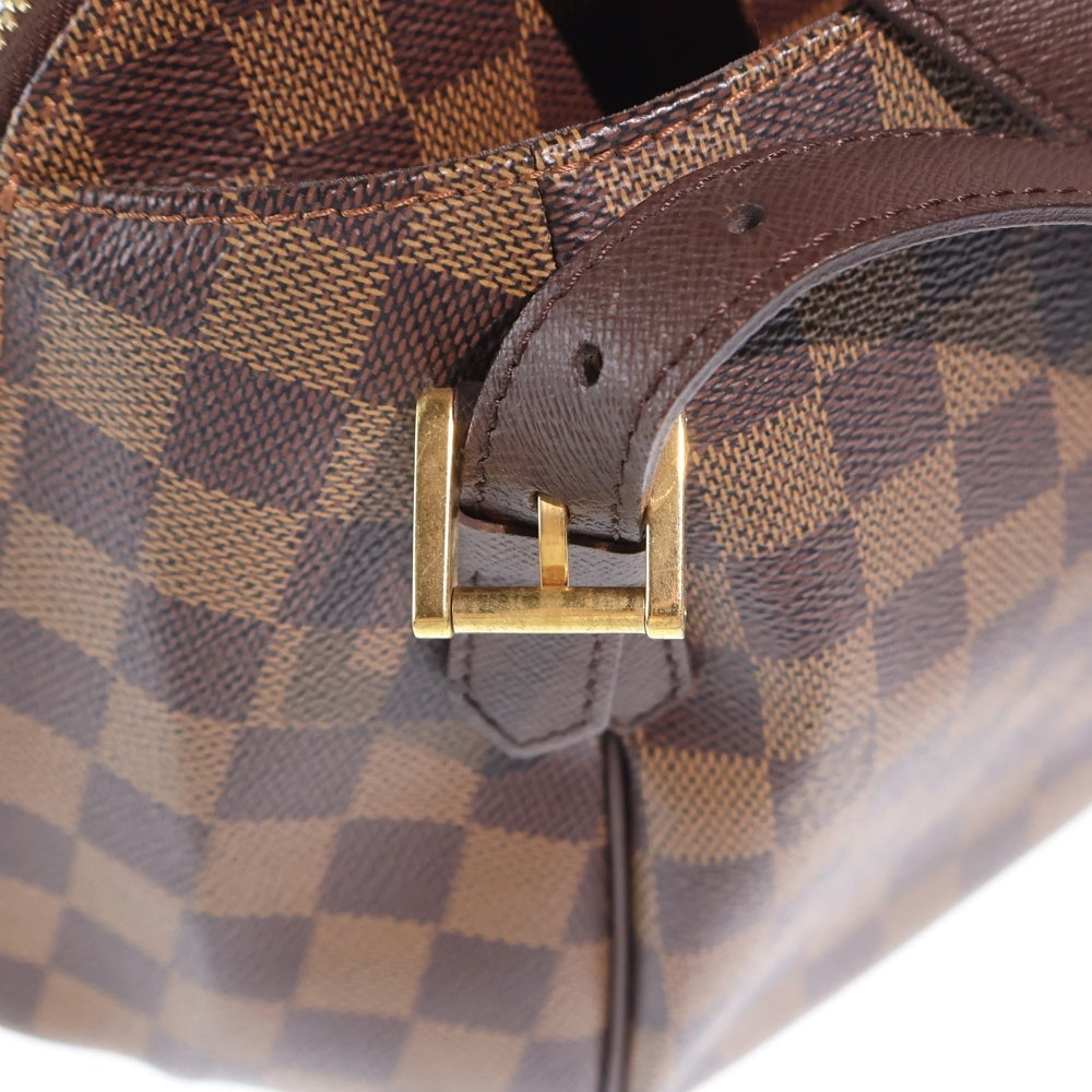 LOUIS VUITTON(ルイヴィトン) ダミエ ベレムMM PVC レザー ハンドバッグ N51174 ブラウン レディース