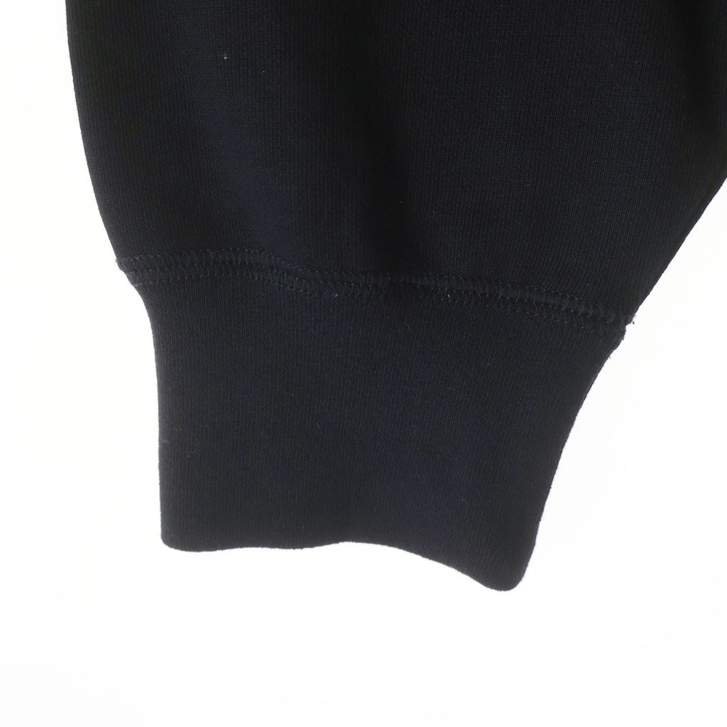 MONCLER GENIUS(モンクレール ジーニアス) ×HYKE 22AW SWEATSHIRT クルーネックスウェット トレーナー ブラック #S H209K8G00002 M2719