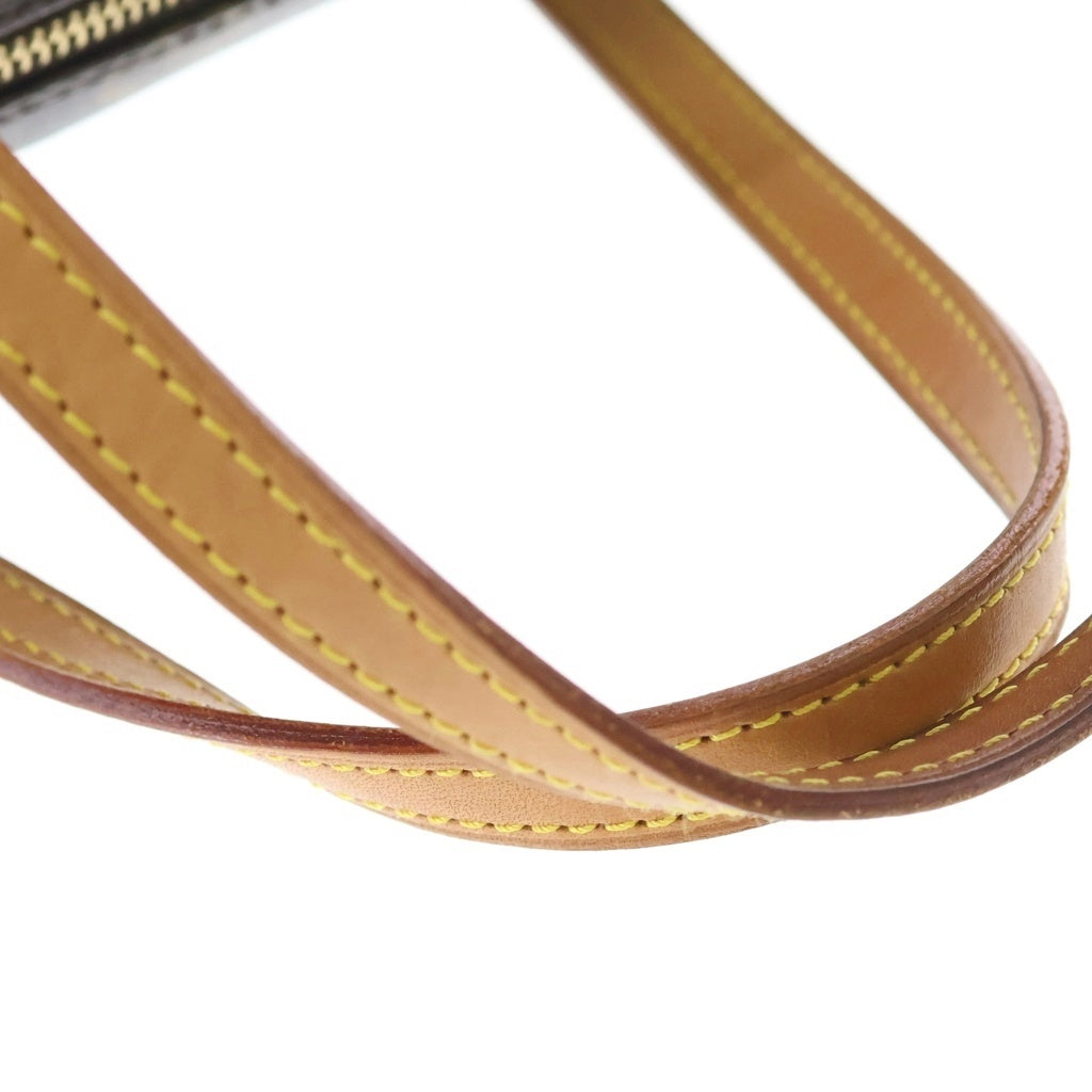 LOUIS VUITTON(ルイヴィトン) モノグラム パピヨン26 ハンドバッグ ブラウン レザー×PVC M51386 ゴールド金具 レディース
