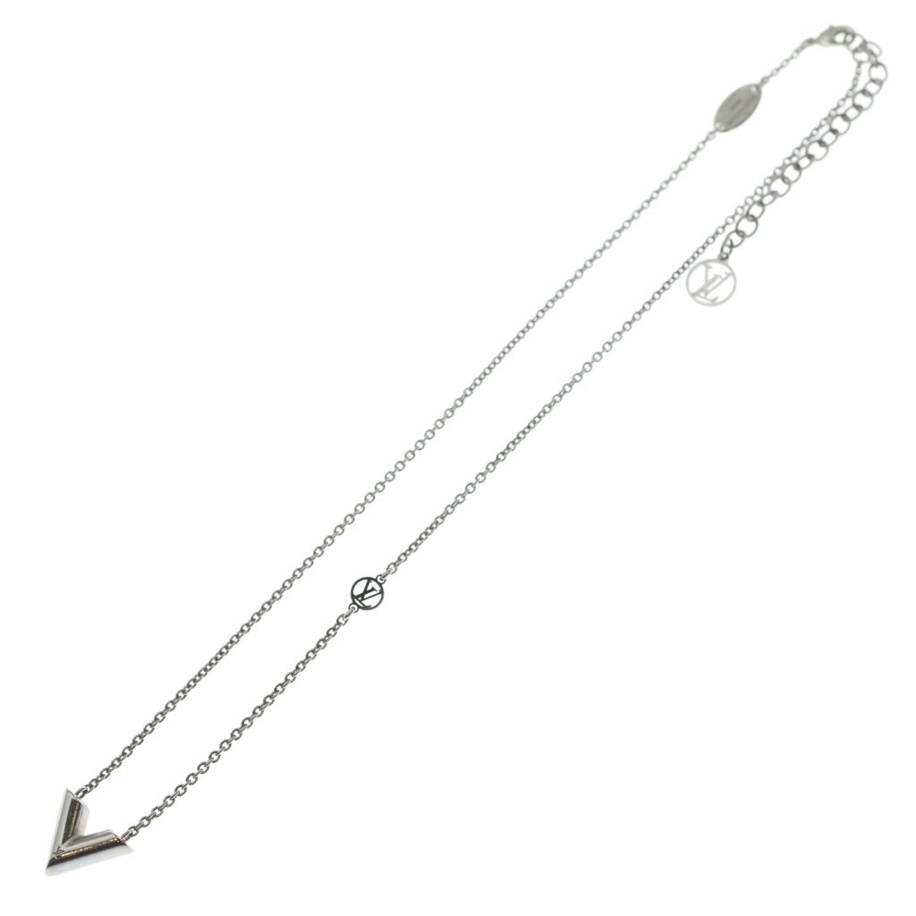 LOUIS VUITTON(ルイヴィトン) エッセンシャルV ネックレス シルバー M63197 レディース