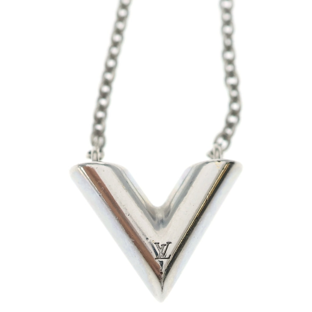 LOUIS VUITTON(ルイヴィトン) エッセンシャルV ネックレス シルバー M63197 レディース
