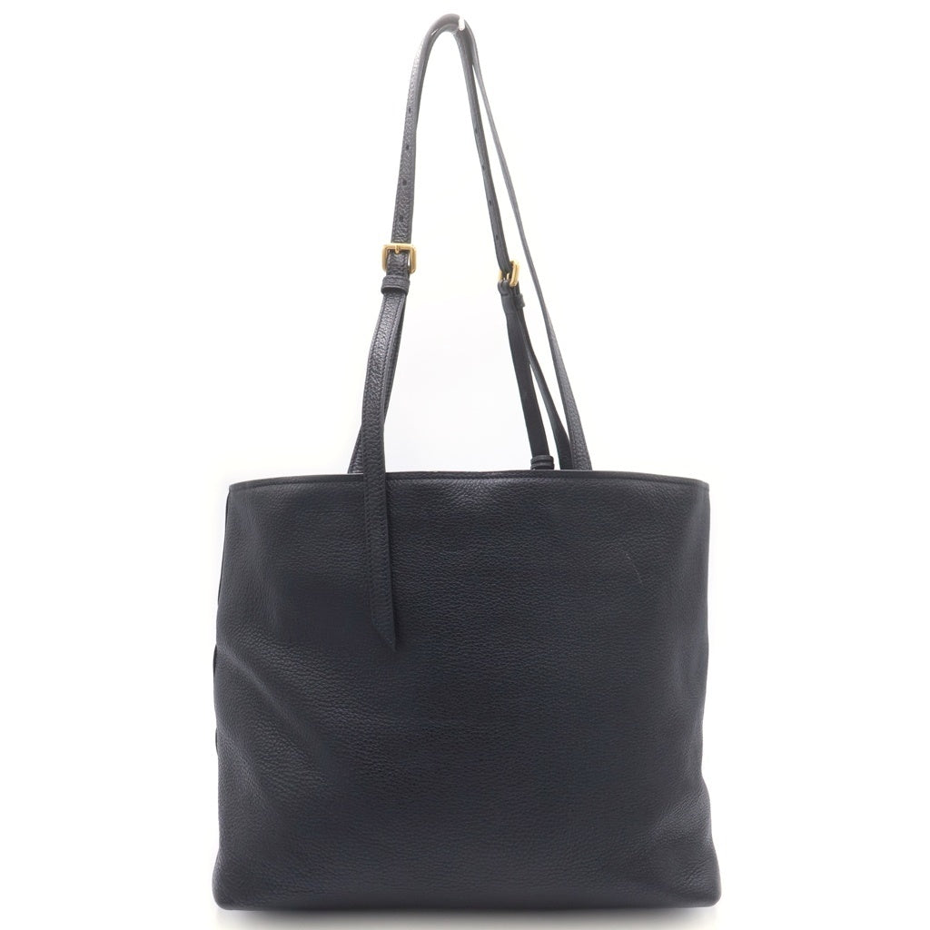 PRADA(プラダ) ヴィッテロダイノ レザー トートバッグ ショルダーバッグ ブラック 1BG272 レディース