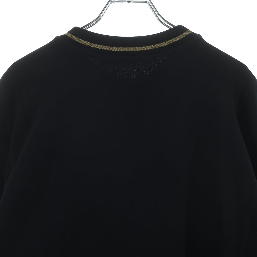 DOLCE & GABBANA(ドルチェアンドガッバーナ) スパンコールロゴスウェット ブラック #38 G7TBG レディース