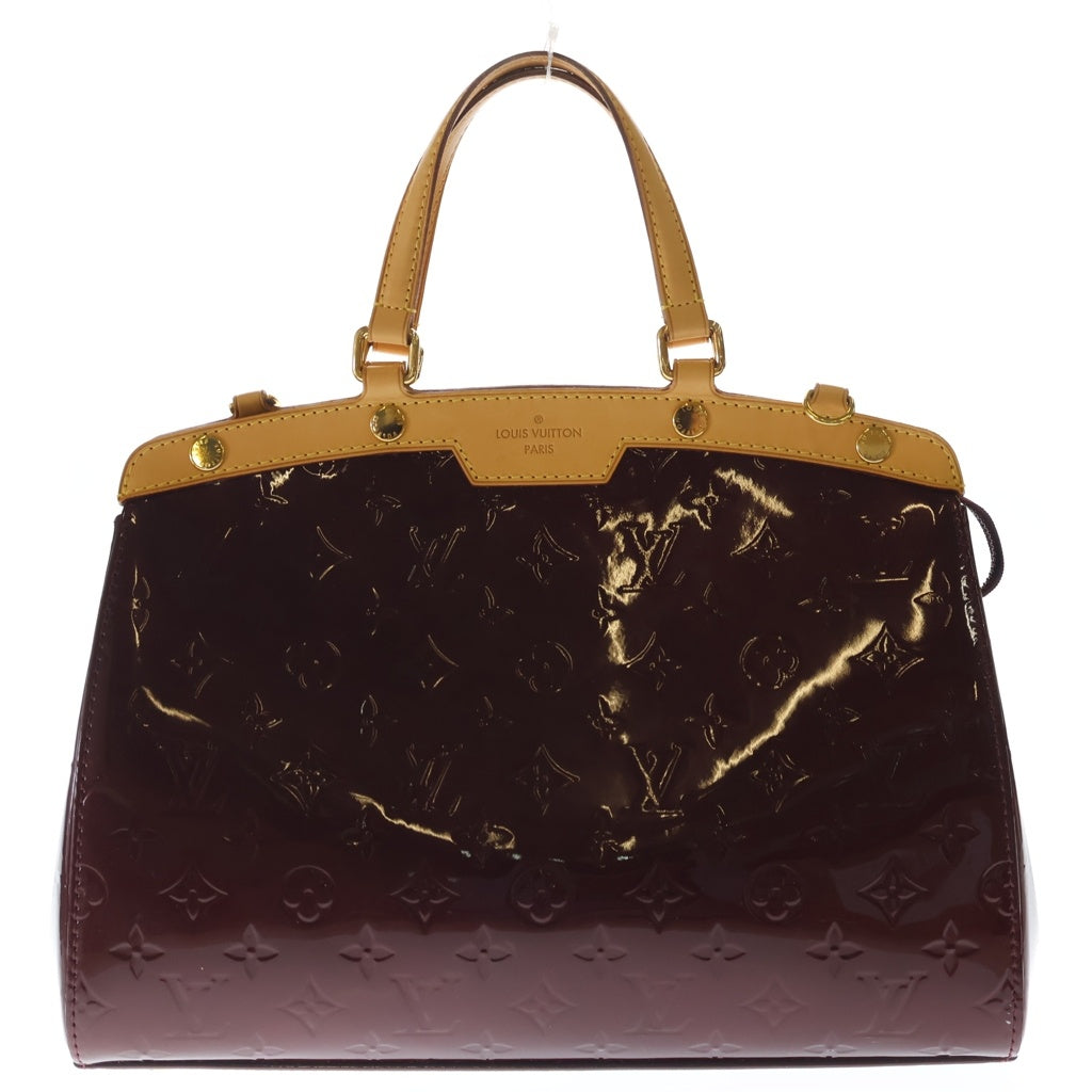 LOUIS VUITTON(ルイヴィトン) モノグラム ヴェルニ ブレアMM ルージュフォーヴィスト 2WAY ハンドバッグ ショルダーバッグ M91690 ボルドー レッド系 レディース
