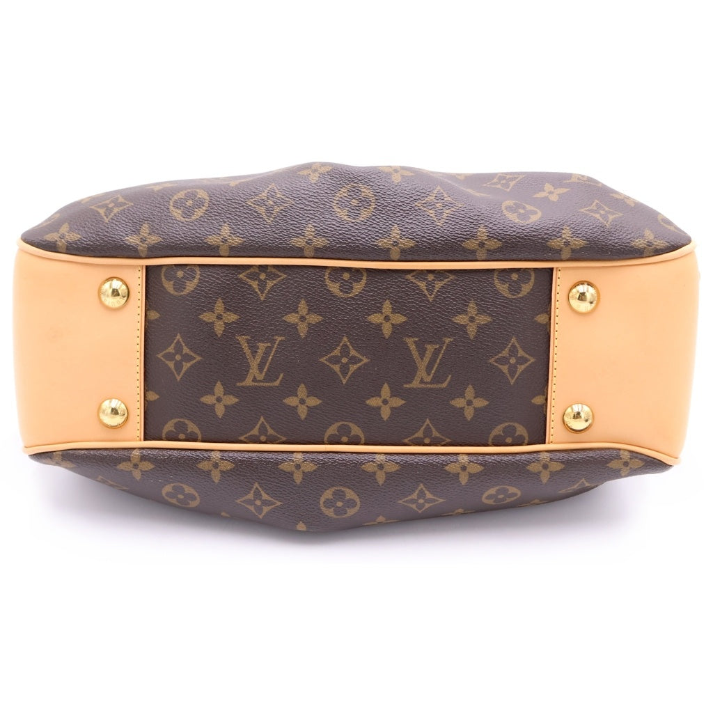 LOUIS VUITTON(ルイヴィトン) モノグラム ボエシPM PVC レザー ハンドバッグ M45715 ブラウン レディース