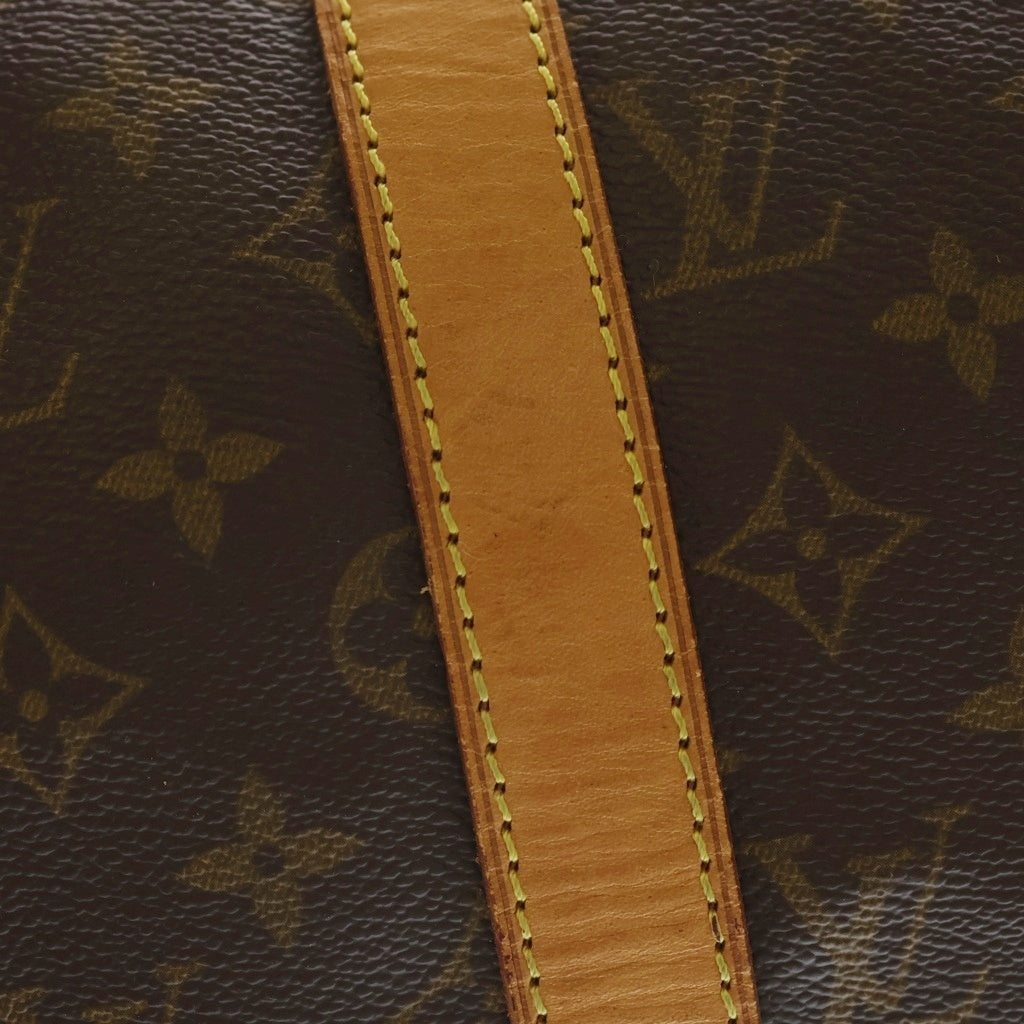 LOUIS VUITTON(ルイヴィトン) モノグラム キーポル50 PVC レザー ボストンバッグ ハンドバッグ M41426 ブラウン レディース
