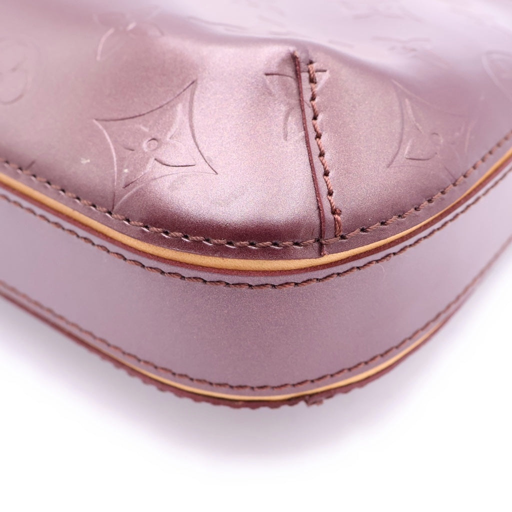 LOUIS VUITTON(ルイヴィトン) モノグラムマット ファウラー シルバー金具 ワンショルダーバッグ M55146 パープル レディース