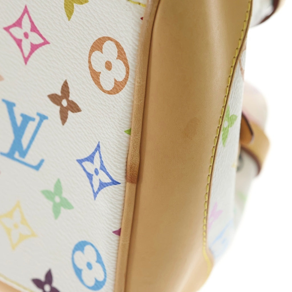 LOUIS VUITTON(ルイヴィトン) モノグラムマルチカラー クラウディア ハンドバッグ ブロン ゴールド金具 ホワイト/ブラウン M40193 レディース