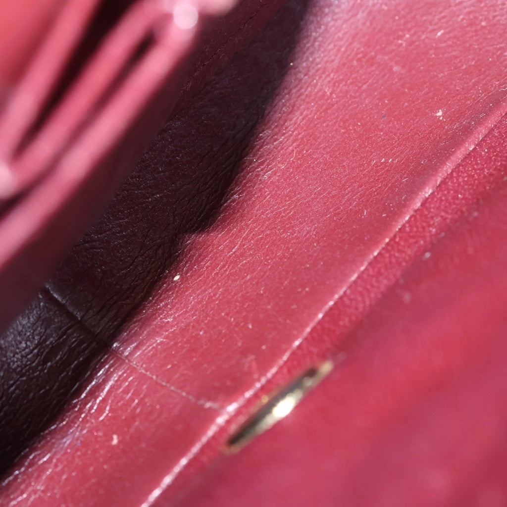CHANEL(シャネル) マトラッセ23 ラムスキン フルフラップ ターンロック ゴールド金具 シングルチェーン ショルダーバッグ ブラック レディース