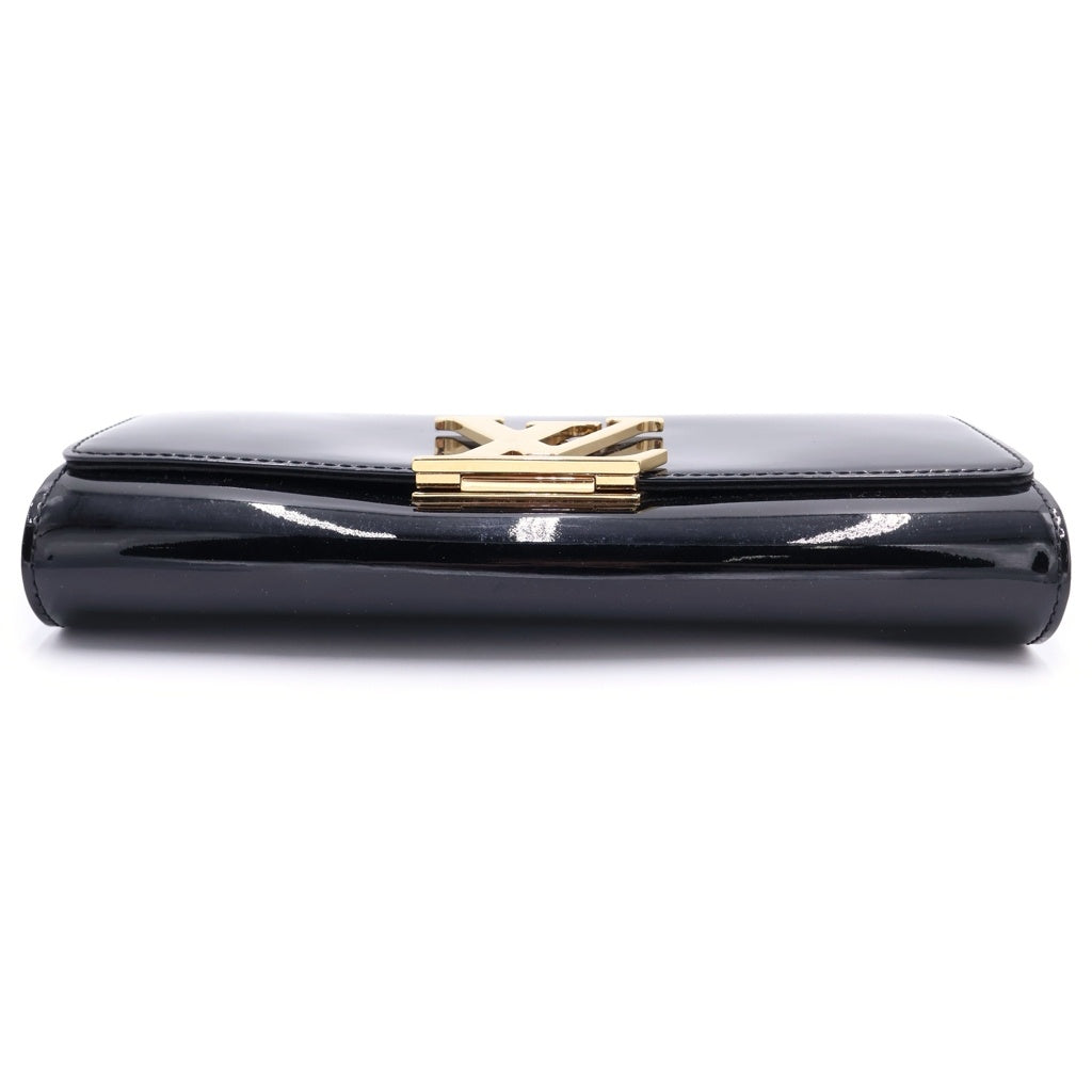 LOUIS VUITTON(ルイヴィトン) ヴェルニ ポシェットルイーズEW NM クラッチバッグ セカンドバッグ ハンドバッグ M51634 ブラック レディース