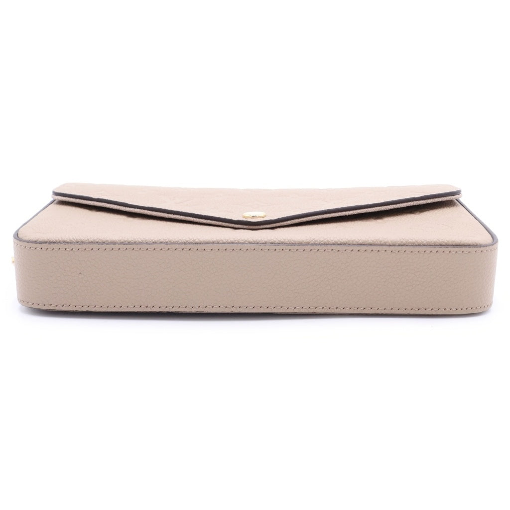 LOUIS VUITTON(ルイヴィトン) モノグラムアンプラント ポシェット・フェリシー チェーンウォレット ショルダーバッグ M82363 RFID レディース