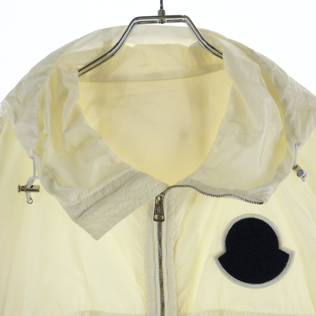 MONCLER(モンクレール) FAYENCE ジップアップ ナイロンジャケット アイボリー B10914106500 54155 レディース