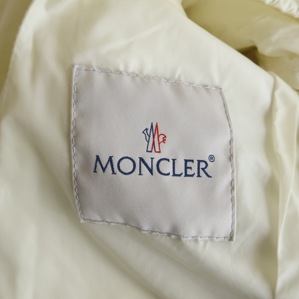 MONCLER(モンクレール) FAYENCE ジップアップ ナイロンジャケット アイボリー B10914106500 54155 レディース