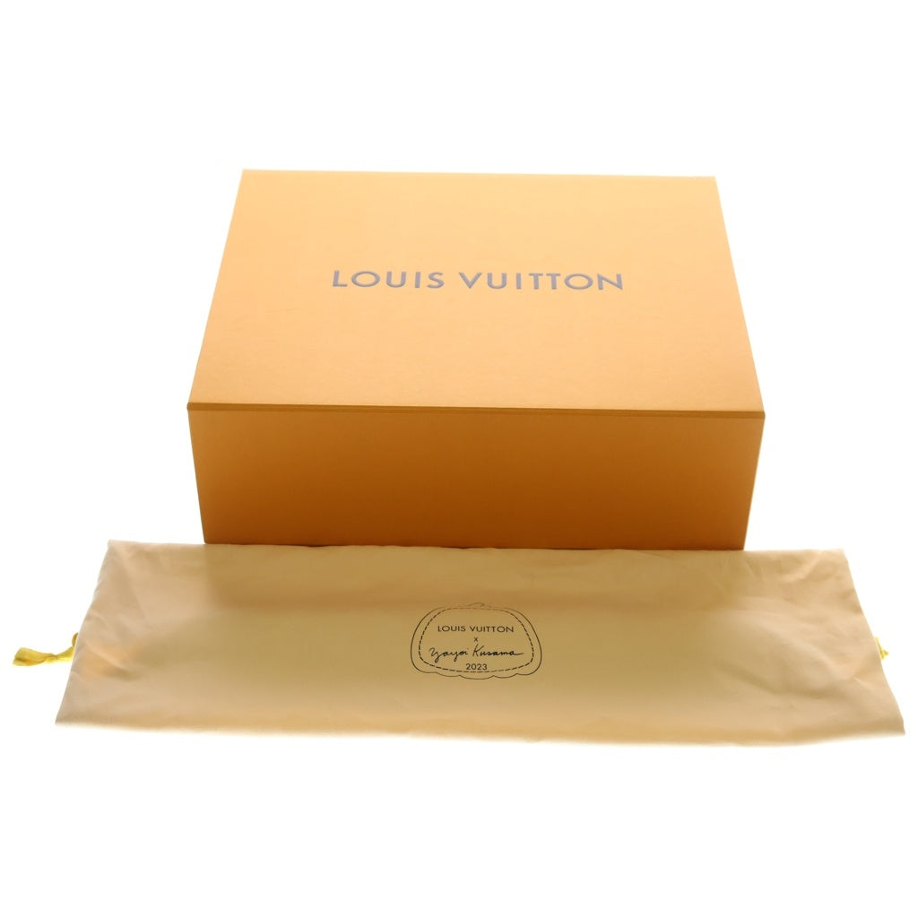 LOUIS VUITTON(ルイヴィトン) 草間彌生 サイケデリックフラワー サック・プラ 24H トリヨンレザー 2WAY トートバッグ ハンドバッグ ショルダーバッグ ICタイプ ホワイト/ブルー M21679 レディース