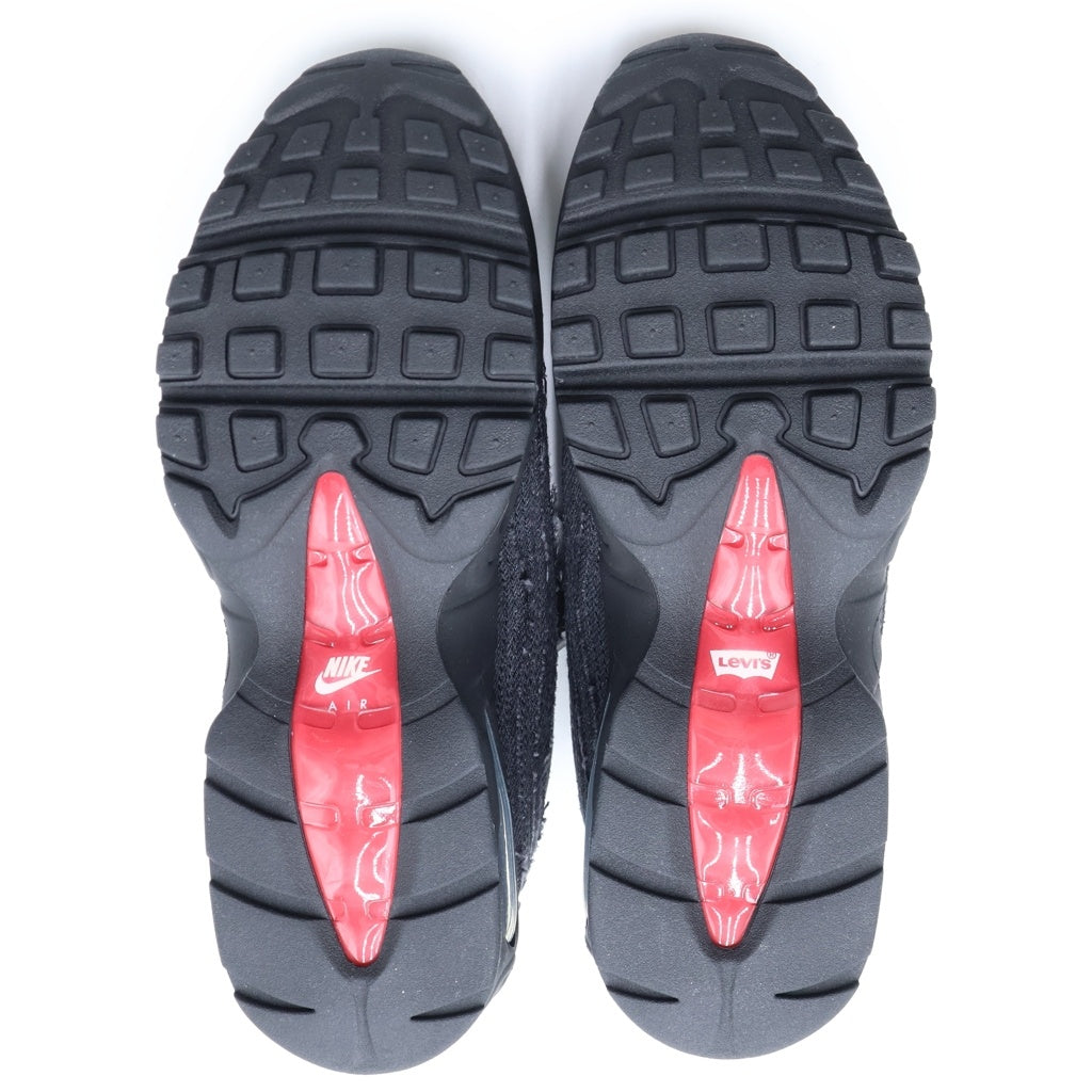 NIKE(ナイキ) ×Levi's AIR MAX95 OG リーバイス エアマックス95 デニム ローカットスニーカー US9/27cm ブラック HM4743-001
