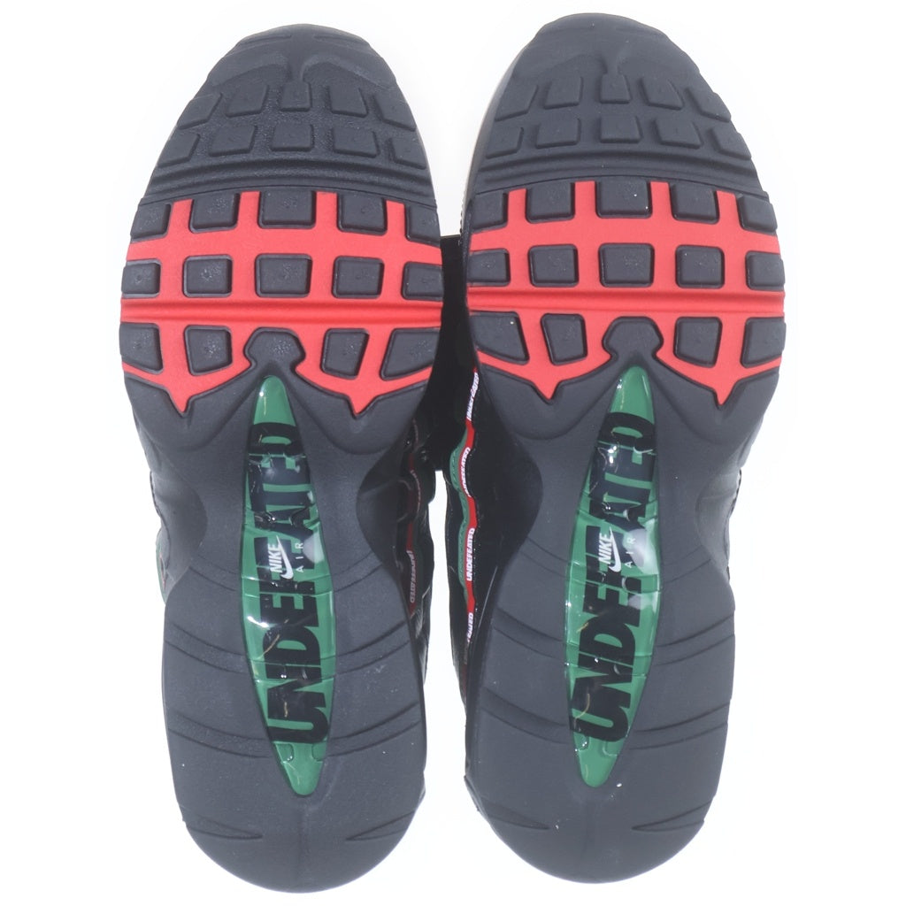NIKE(ナイキ) ×UNDEFEATED AIR MAX 95 アンディフィーテッド エアマックス95 ローカットスニーカー US9/27cm ブラック IB4453-001