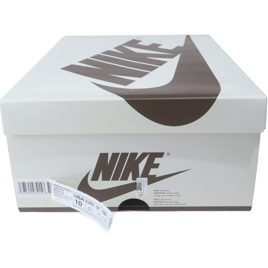 NIKE(ナイキ) ×TRAVIS SCOTT WMNS AIR JORDAN 1 RETRO OG Canary トラヴィススコット ウィメンズ エアジョーダン1 カナリー ローカットスニーカー US10/27cm DZ4137-700 レディース
