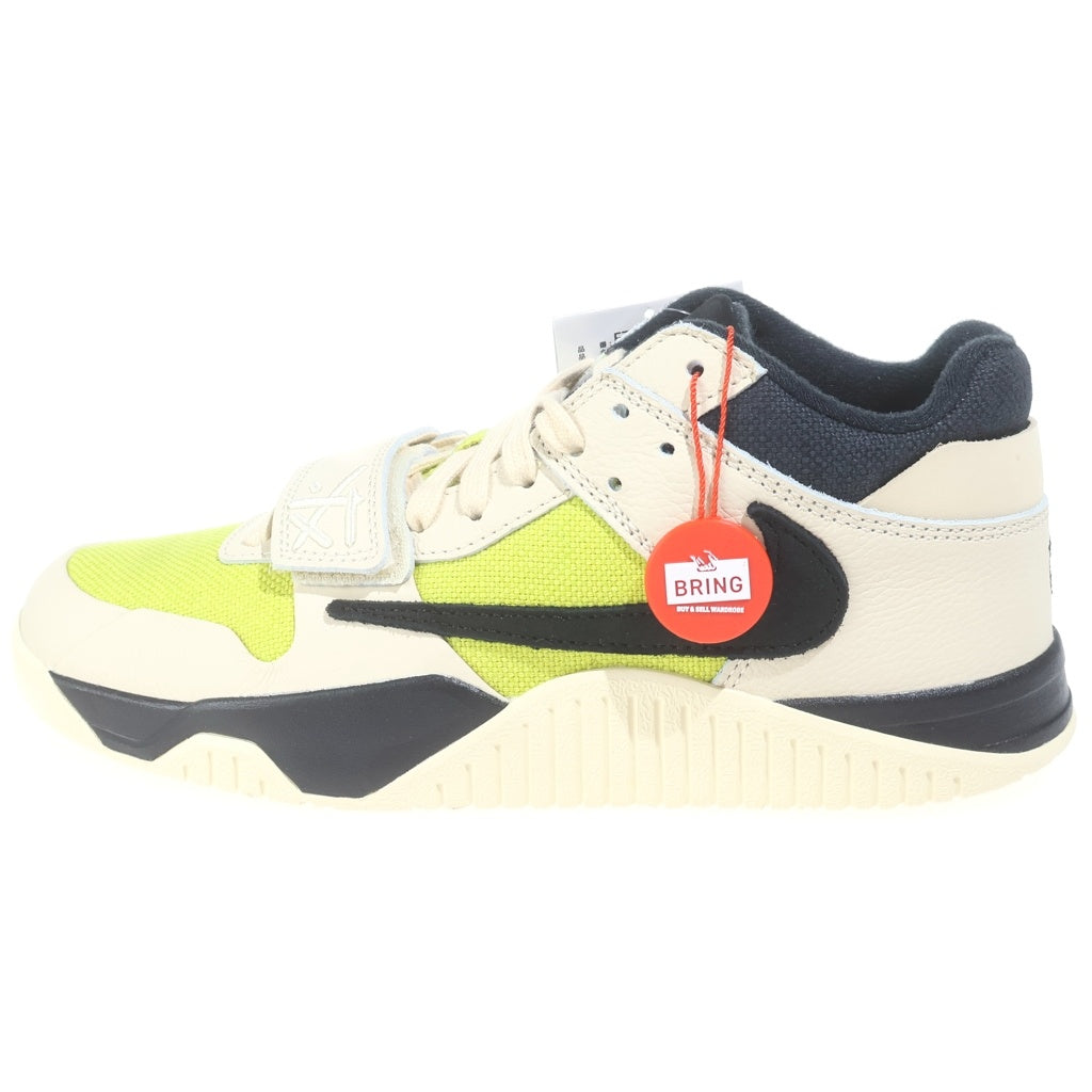 NIKE(ナイキ) ×Travis Scott Jumpman Jack TR CJ1 T-Rexx Bright Cactus トラヴィススコット×ジョーダン ジャンプマンジャック カクタス ローカットスニーカー FZ8117-102