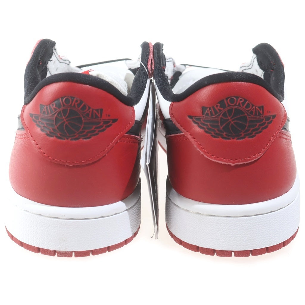NIKE(ナイキ) AIR JORDAN 1 RETRO LOW OG CHICAGO エアジョーダン1 レトロ シカゴ ローカットスニーカー ホワイト/レッド US9/27cm HQ6998-600