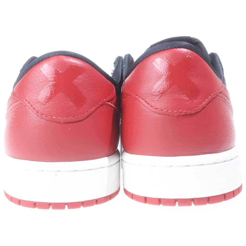 NIKE(ナイキ) AIR JORDAN 1 RETRO LOW OG エア ジョーダン 1 レトロ ローカットスニーカーUS10/28cm ブラック/レッド/ホワイト IW6276-001