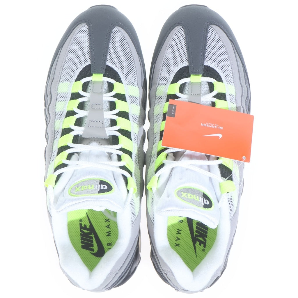 NIKE(ナイキ) AIR MAX 95 OG BIG BUBBLE エアマックス95 OG ビッグバブル ローカットスニーカー US10/28cm グレー/イエロー HM4740-001