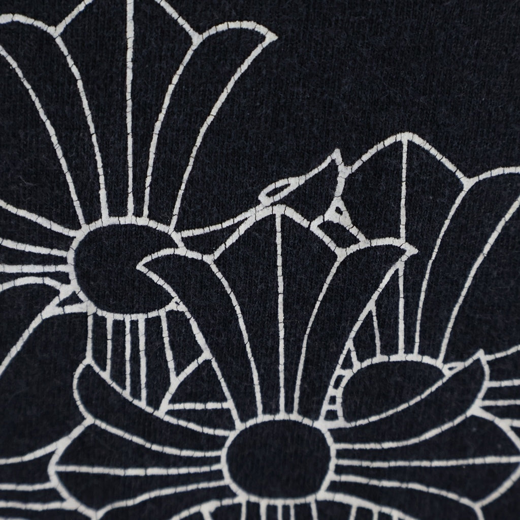 CHROME HEARTS(クロムハーツ) OLD BACK CEMETERY S/S TEE オールド バックセメタリークロスプリント 半袖Tシャツ カットソー ブラック
