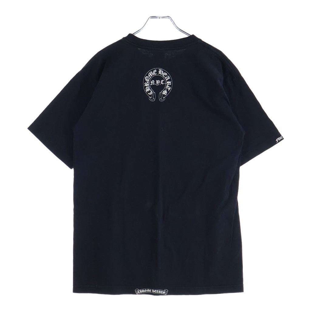 CHROME HEARTS(クロムハーツ) OLD BS FLUER TEE フレアプリント クルーネック 半袖Tシャツ カットソー ブラック